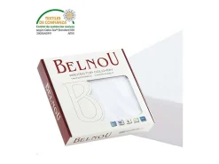 Protetor de colchão impermeável e respirável Altea 100% algodão branco 135 cm