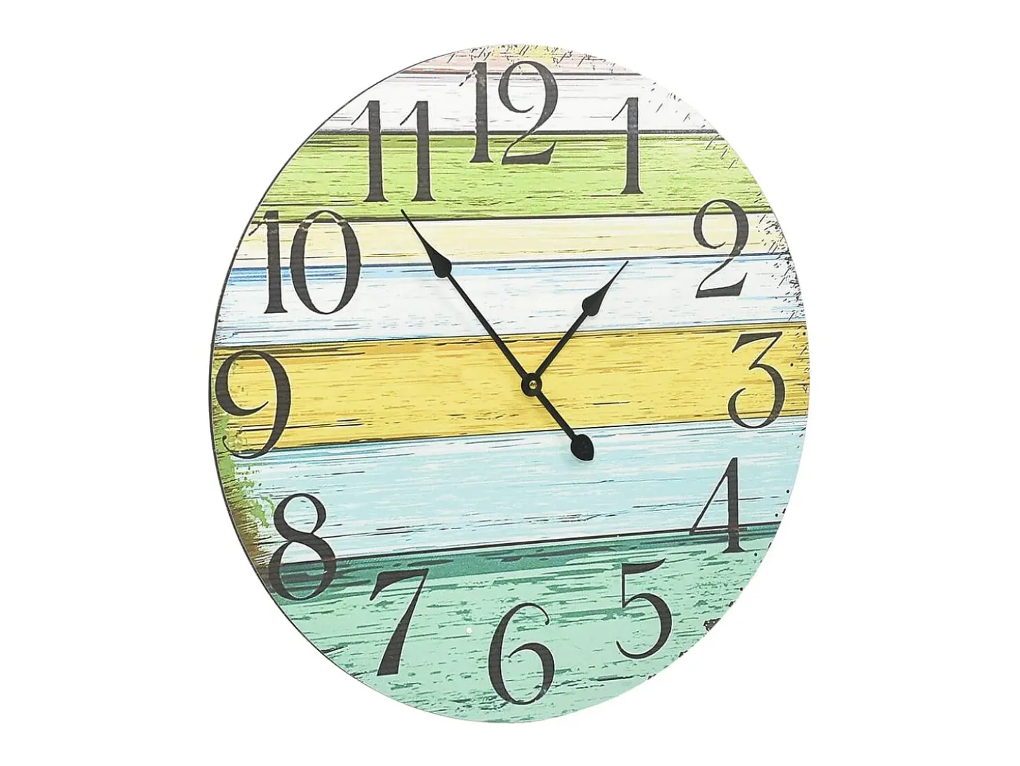 Relógio de parede 60 cm MDF multicor PT131871