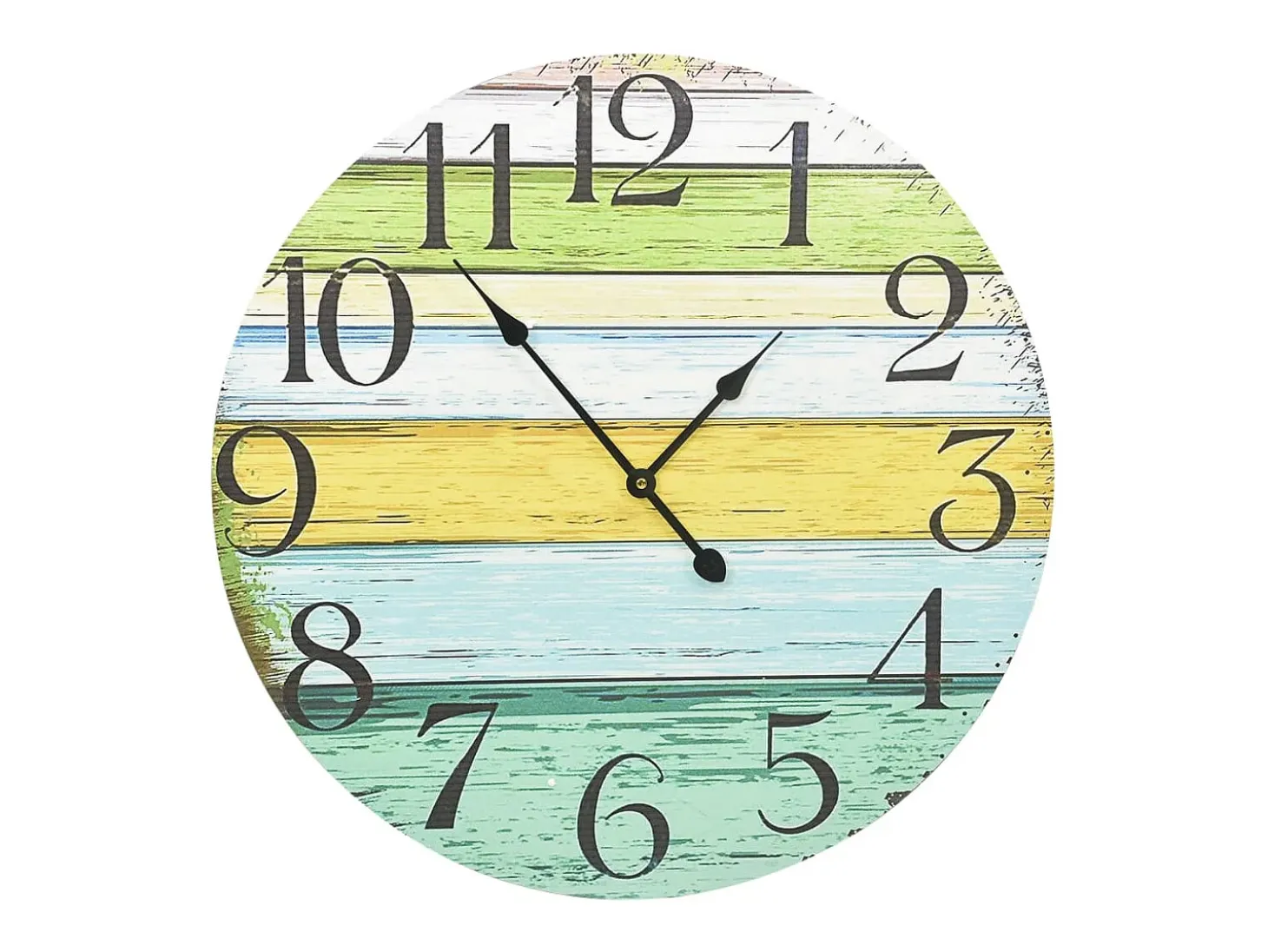Relógio de parede 60 cm MDF multicor PT131871