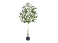 Árvore Artificial SucceBuy 179 cm, Planta Artificial PE, para Casa Escritório Centros Comerciais Interior Exterior