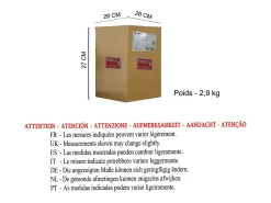 Suspensão TOSEL VINGOLF vidro globo roxo D20 x H100 cm