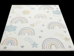TapetBeat Kids Moderno Macio Infantil - Creme - 160x220 cm