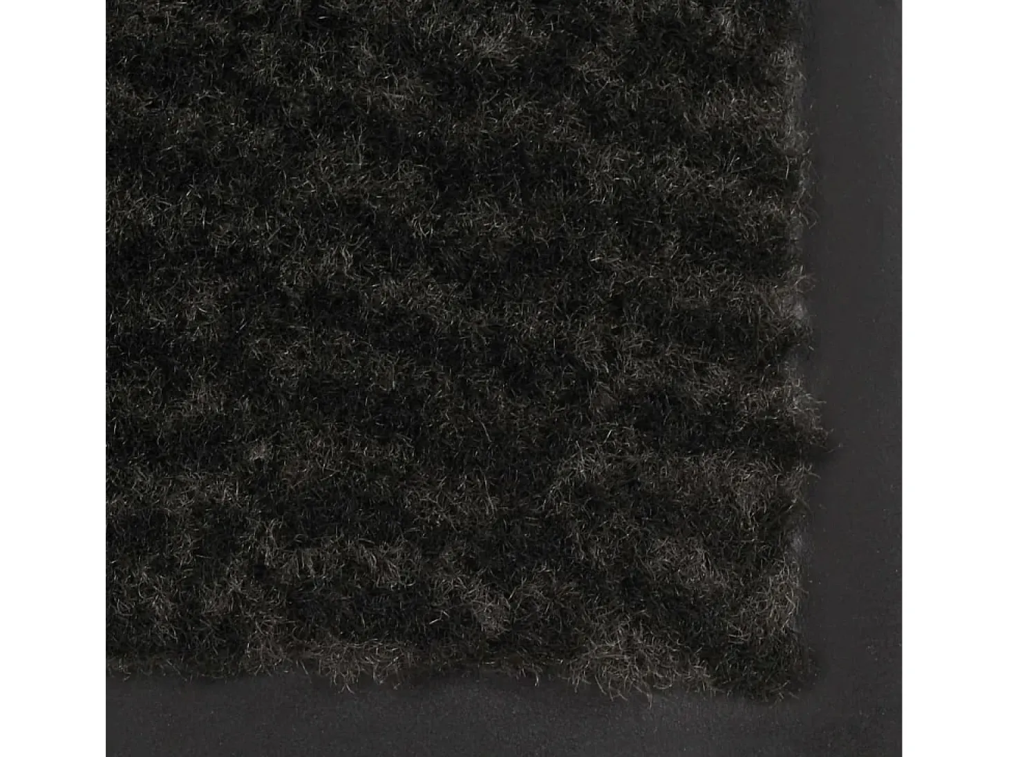 Tapete controlo de pó retangular tufado 2 pcs 120x180 cm preto PT874163
