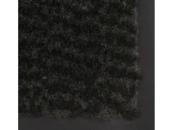 Tapete controlo de pó retangular tufado 80x120 cm preto PT800076