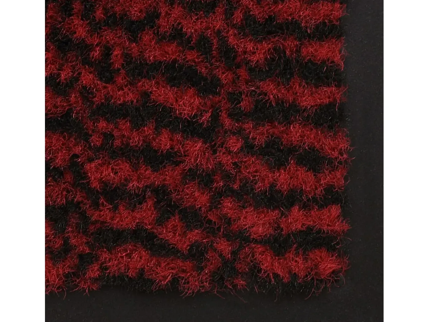 Tapete controlo de pó retangular tufado 120x180 cm vermelho PT762778