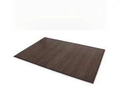 Tapete de Bambu 80x240 cm Castanho