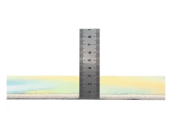 Tapete de banho estampado com pêlo macio 60x100 cm multicolorido Ariella