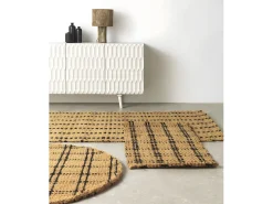 Tapete de coco 120 cm diâmetro