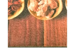 Tapete de cozinha lavável com design de colheres 45x150 cm PT428360