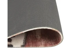 Tapete de cozinha lavável 45x150cm veludo padrão pele de animal PT873547