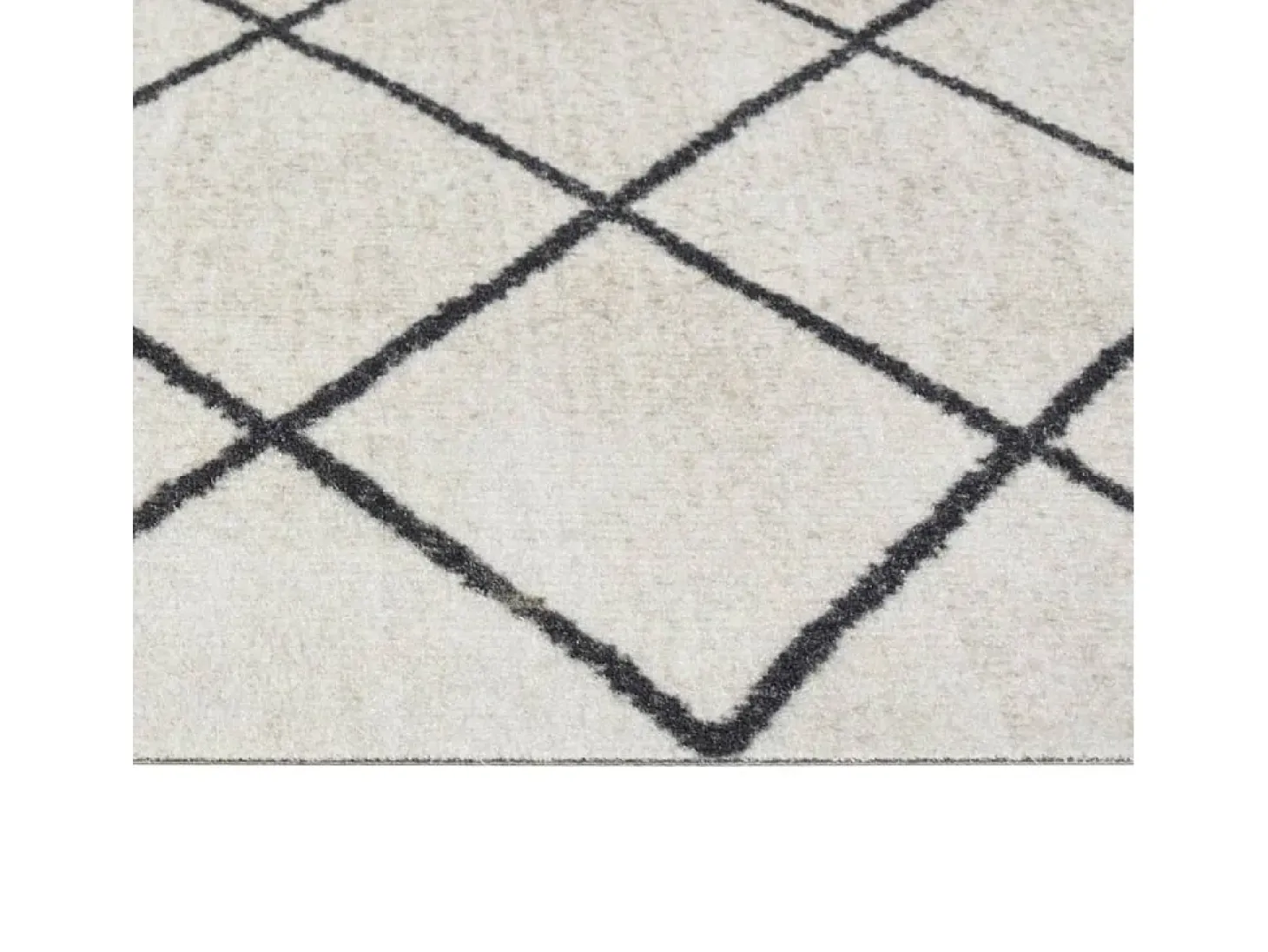 Tapete de cozinha lavável 45x150 cm veludo padrão quadrados PT438613
