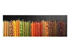 Tapete de cozinha lavável com design de especiarias 60x180 cm PT895819
