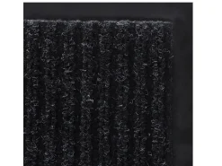 Tapete de Entrada Antiderrapante PVC Preto 90 x 150 cm para Proteger sua Casa