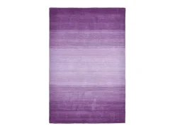 Tapete de lã com degradê de cores 140x200 cm roxo Wool Comfort