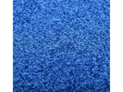 Tapete de porta lavável 60x90 cm azul PT996962