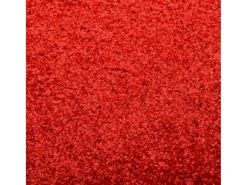 Tapete de porta lavável 90x120 cm vermelho PT289352