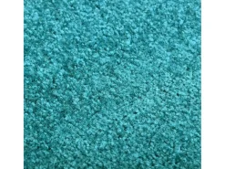 Tapete de porta lavável 90x120 cm azul ciano PT829860
