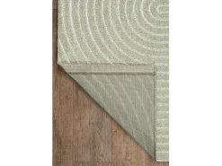 Tapete design moderno boho - Verde - 160 x 220 cm - SANTO PLUS