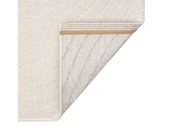 Tapete design moderno boho - Creme - 140 x 200 cm - SANTO PLUS