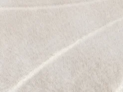 Tapete efeito pele em relevo com motivos circulares 160x230 cm bege PAOLISI