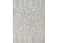 Tapete Elisa Design Geométrico, Cinza, 160 x 220 cm