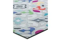 Tapete interior - desenhos boémios - multicolorido - 52 x 200 cm - RICCI