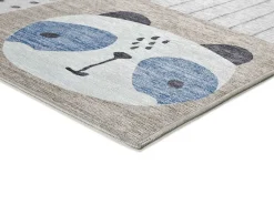 Tapete interior - infantil animais - multicolorido - 120 x 170 cm - CANDY