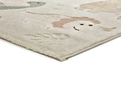 Tapete interior - infantil dinossauros - multicolorido - 120 x 170 cm - CLOWN