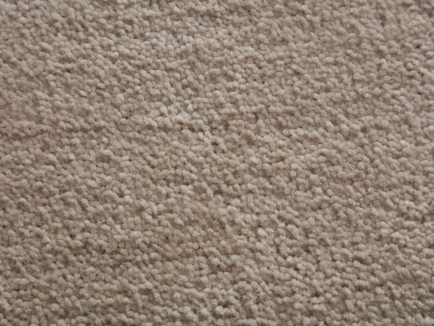 Tapete redondo com pelo médio, 200 x 200 cm, Taupe, VELINA