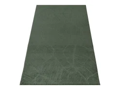 Tapete Rio sala estar antiderrapante folhas, Floresta, 140 x 200 cm