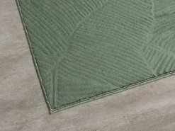 Tapete Rio sala estar antiderrapante folhas, Floresta, 140 x 200 cm