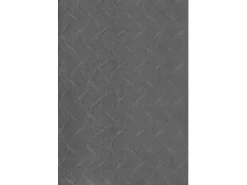 Tapete Rio sala estar antiderrapante 3D, Antracite, 160 x 220 cm