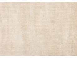 Tapete tecido à mão em viscose 190x190 cm creme Star