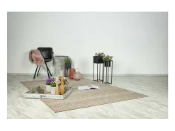 Tapete 150x80cm, design C303A na cor natural - Conforto e elegância para o seu interior.