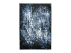 Tapete 170x120cm, design E409E na cor azul - Conforto e elegância para o seu interior