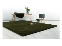 Tapete 170x120cm, design H008N na cor verde manjericão - Conforto e elegância para o seu interior.