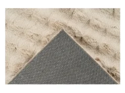 Tapete 150x80cm, design H008Y na cor bege - Conforto e elegância para o seu interior.