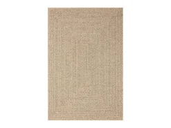Tapete ZIZUR 120x170 cm aspeto de juta interior e exterior PT434290