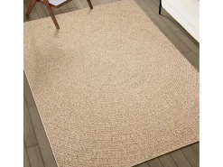 Tapete ZIZUR 80x150 cm aspeto de juta interior e exterior PT661478