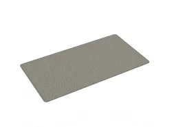 Tapete/passadeira 80x150 cm aspeto sisal prateado PT785468