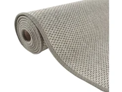 Tapete/passadeira 80x250 cm aspeto sisal cinzento-acastanhado PT727974
