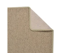 Tapete/passadeira 50x100 cm aspeto sisal cor areia PT105794