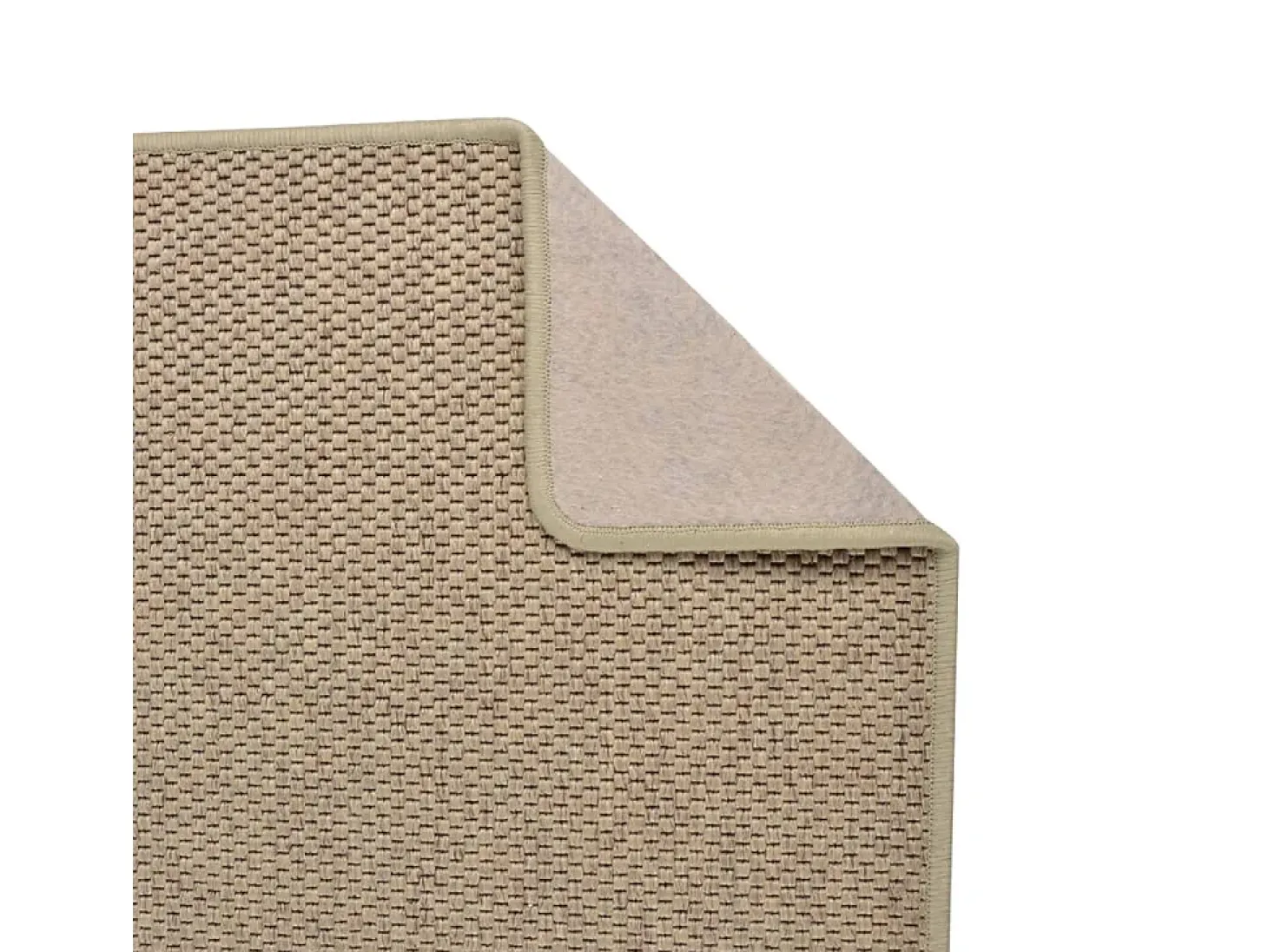 Tapete/passadeira 50x100 cm aspeto sisal cor areia PT105794