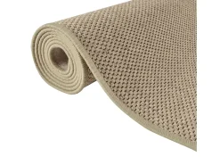 Tapete/passadeira 80x300 cm aspeto sisal cor areia PT780830