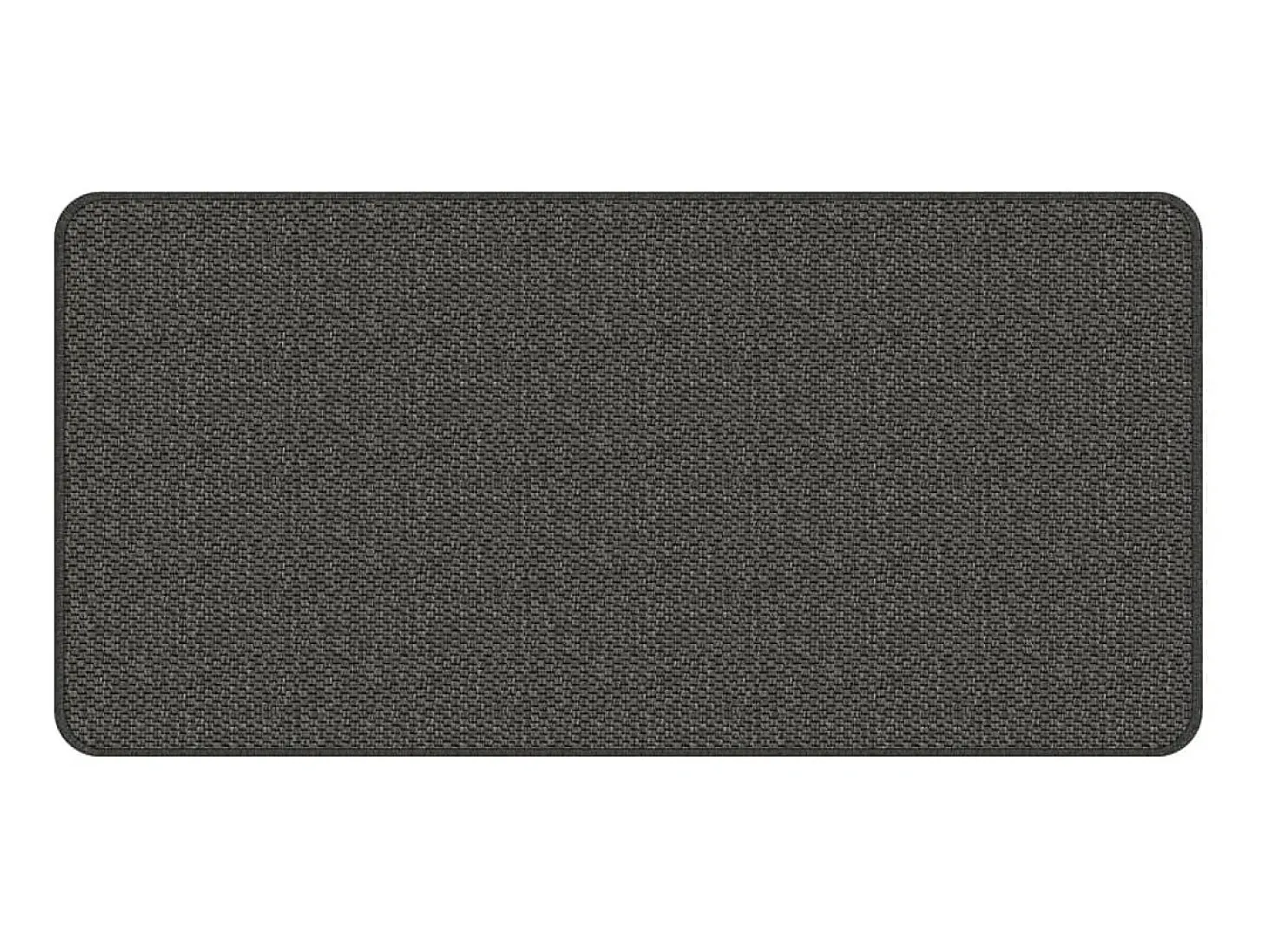 Tapete/passadeira 50x100 cm aspeto sisal antracite PT895692