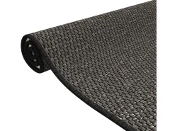 Tapete/passadeira 50x100 cm aspeto sisal antracite PT895692