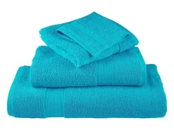 Toalhas de banho premium SOLUND 10pcs 100x150 cm 600 gsm verde PT412727