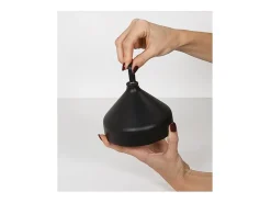 Zafferano AMELIE Candeeiro de mesa LED preto recarregável e regulável