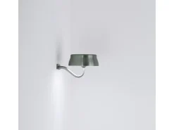 Zafferano SISTER LIGHT Wi-fi Wall Candeeiro de parede inteligente Verde recarregável e regulável