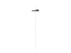 Zafferano SUPER O Lâmpada LED suspensa preta recarregável e regulável - 1 Módulo de Luz